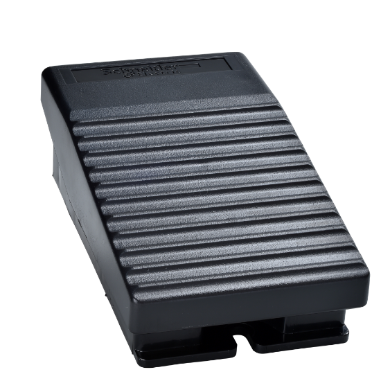 Imagem de Interruptor de pedal unico XPE-A - sem tampa prot. - plastico - preto - 2NC+2NO