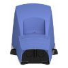 Imagem de Interruptor de pedal unico XPE-B –com tampa – plastico - azul - 1NC+1NO