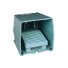 Imagem de Interruptor de pedal unico XPE-M – com tampa – metalico - azul - 1NC+1NO