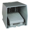 Imagem de Interruptor de pedal unico XPE-M – com tampa – metalico - azul - 1NC+1NO
