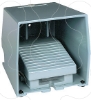 Imagem de Interruptor de pedal unico XPE-M – com tampa – metalico - azul - 1NC+1NO