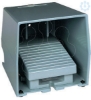 Imagem de Interruptor de pedal unico XPE-M – com tampa – metalico - azul - 1NC+1NO