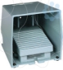 Imagem de Interruptor de pedal unico XPE-M – com tampa – metalico - azul - 1NC+1NO