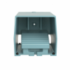 Imagem de Interruptor de pedal unico XPE-M – com tampa – metalico - azul - 2NC+2NO