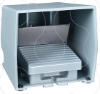 Imagem de Interruptor de pedal unico XPE-M – com tampa – metalico - azul - 1NC+1NO