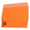 Imagem de Interruptor de pedal unico XPE-R – com tampa – metalico – laranja - 2NC+2NO