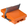 Imagem de Interruptor de pedal unico XPE-R – sem tampa – metalico – laranja - 2NC+2NO