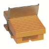 Imagem de Interruptor de pedal unico XPE-R – sem tampa – metalico – laranja - 2NC+2NO