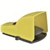 Imagem de Interruptor de pedal unico - XPEY – com tampa protectora - amarelo - 2NC+NO