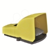 Imagem de Interruptor de pedal unico XPE-Y – com tampa – plastico - amarelo - 1NC+1NO