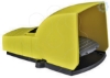 Imagem de Interruptor de pedal unico XPE-Y – com tampa – plastico - amarelo - 1NC+1NO
