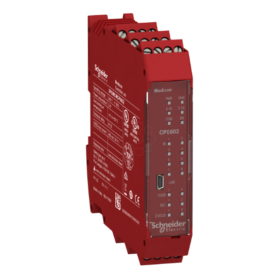 Imagem de Controlador com 8 entradas 2 modulos de expansao de saidas com terminais de parafuso