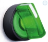 Imagem de Interruptor selector iluminado verde o 22 manipulo 2 posicoes - 24 v - 1no+1nc