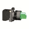 Imagem de Interruptor selector iluminado verde o 22 manipulo 2 posicoes - 240 v - 1no+1nc