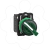 Imagem de Interruptor selector iluminado verde o 22 manipulo 2 posicoes - 240 v - 1no+1nc