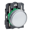 Imagem de Sinalizador led - branco 24vca/cc c/ aro fix plastico