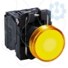 Imagem de Sinalizador led - amarelo 110...120vca c/ aro fix plastico