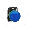 Imagem de Sinalizador led - azul 24vca/cc c/ aro fix plastico