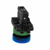 Imagem de Sinalizador led - azul 24vca/cc c/ aro fix plastico