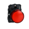 Imagem de Sinalizador led - vermelho 110...120vca c/ aro fix plastico