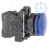 Imagem de Sinalizador led - azul 230...240vca c/ aro fix plastico