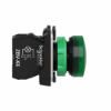 Imagem de Sinalizador led - verde 230...240vca c/ aro fix plastico