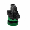 Imagem de Sinalizador led - verde 230...240vca c/ aro fix plastico