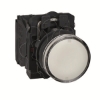Imagem de Botao de pressao iluminado branco o 30 – mola encastrada – 24 v – 1no+1nc