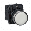 Imagem de Botao de pressao iluminado branco o 30 – mola encastrada – 24 v – 1no+1nc
