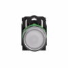 Imagem de Botao de pressao iluminado branco o 30 – mola encastrada – 24 v – 1no+1nc
