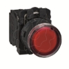 Imagem de Botao de pressao iluminado vermelho o 22 – mola encastrada - 240 v - 1no+1nc