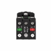 Imagem de Botao de pressao iluminado azul o 22 – mola encastrada - 24 v - 1no+1nc