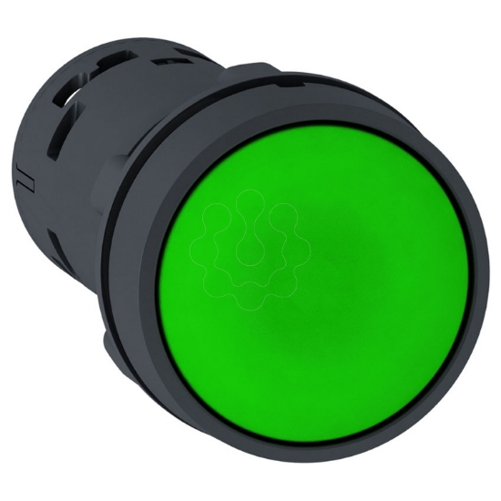 Imagem de Ar-pushbutton ar verde no+nc