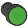 Imagem de Ar-pushbutton ar verde no+nc
