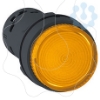 Imagem de Botao de pressao monolitico iluminado plastico laranja o22 led integral retorno por mola 24 v ac/dc 1 nao