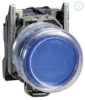 Imagem de Botao de pressao iluminado azul - o 22 - 24 v - atex