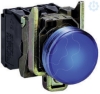 Imagem de Sinalizador led - azul 110...120vca c/ aro fix met