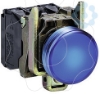 Imagem de Sinalizador led - azul 110...120vca c/ aro fix met