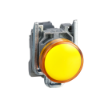Imagem de Sinalizador led - amarelo 110...120vca c/ aro fix met