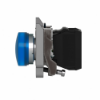 Imagem de Sinalizador led - azul 230...240vca c/ aro fix met