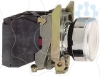 Imagem de Botao de pressao iluminado branco o 30 – mola encastrada – 24 v – 1no+1nc