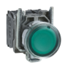 Imagem de Botao de pressao iluminado verde o 22 – mola encastrada - 240 v - 1no+1nc