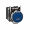 Imagem de Botao de pressao iluminado azul o 22 – mola encastrada - 120 v - 1no+1nc