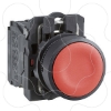 Imagem de Botao de pressao plastico resplendor vermelho o22 retorno por mola sem marcacao 1 nc