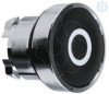 Imagem de Cabeca do botao de pressao de o 22 - retorno p/ mola - encastrada – preta - o