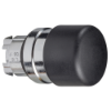 Imagem de Cabeca botao cogumelo preto 30mm p/ aro fix metalico