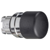 Imagem de Cabeca botao cogumelo preto 30mm p/ aro fix metalico