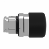Imagem de Cabeca botao cogumelo preto 30mm p/ aro fix metalico