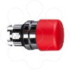 Imagem de Cabeca do botao de pressao o22 - retorno por mola - cogumelo o30mm - vermelha