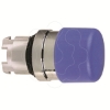 Imagem de Cabeca do botao de pressao o22 - retorno por mola - cogumelo o30mm - azul